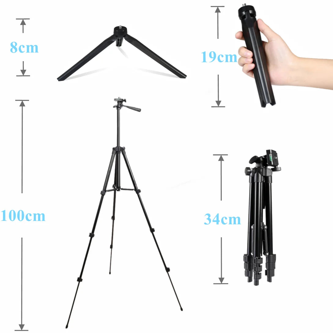 Ring Light With Remote Control Led