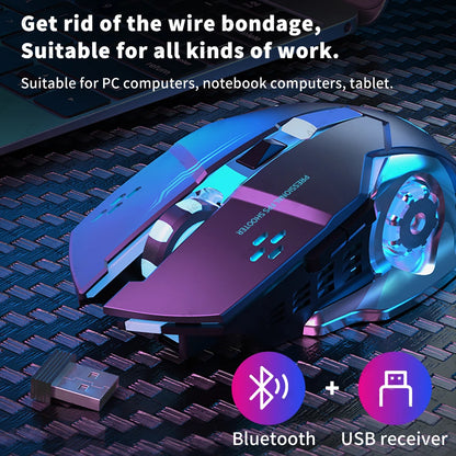 Wireless Mechanical Computer Gaming Mouse