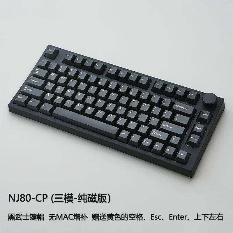 Keydous NJ80-CP NJ81-CP Wireless Mechanical Keyboard With Magnetic Swich