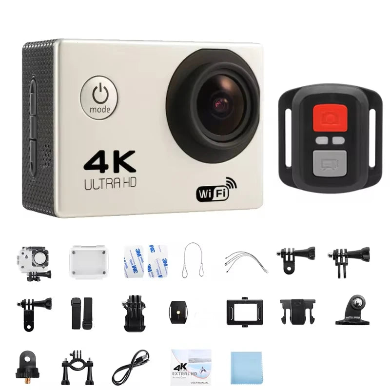 Waterproof Action Camera Ultra HD 4K/30fps 2.0-inch 170D