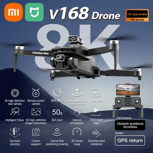 Xiaomi Mijia V168GPS Professional Drone 5G GPS 8K