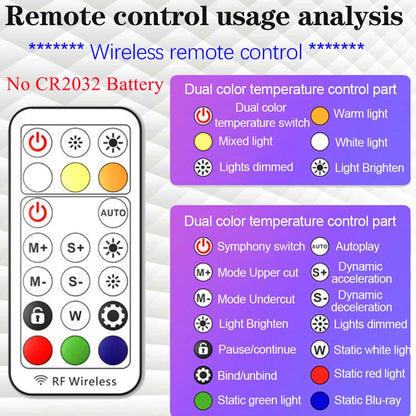 Ring Light With Remote Control Led