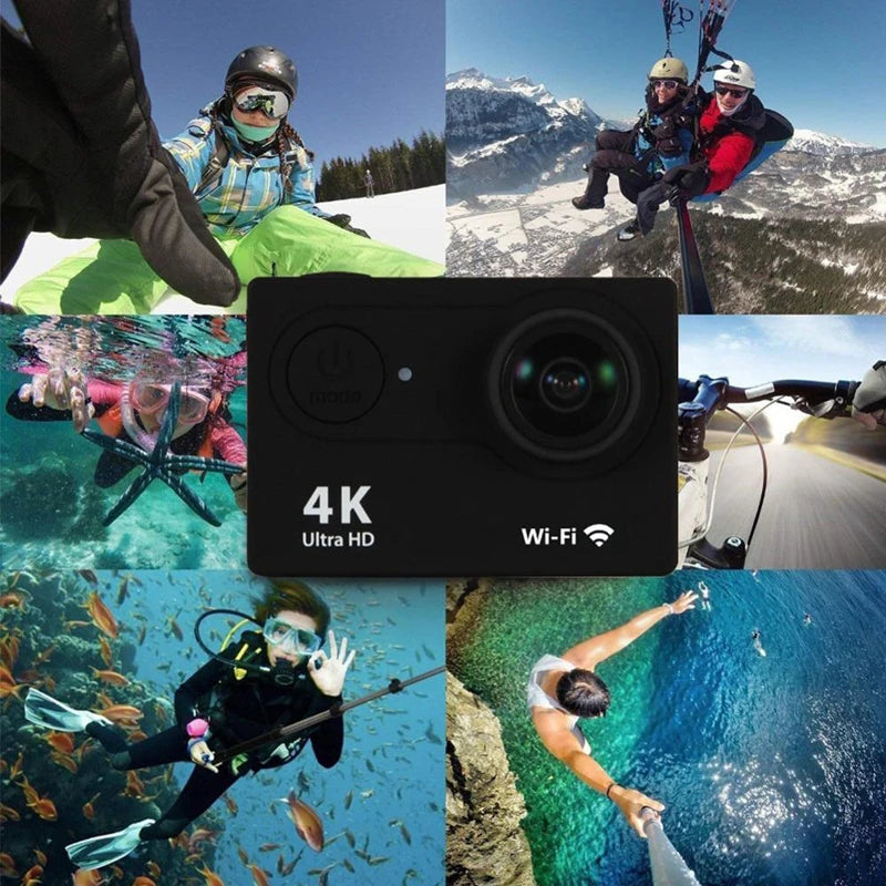 Waterproof Action Camera Ultra HD 4K/30fps 2.0-inch 170D