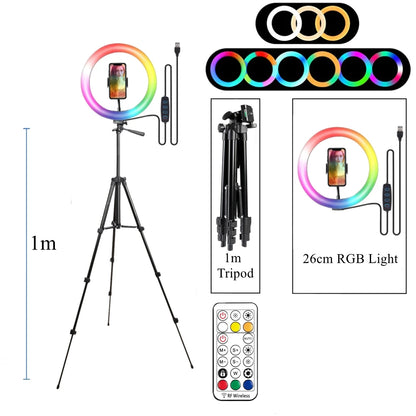 Ring Light With Remote Control Led